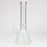 13.5" Classic beaker 7 mm glass water bong_1