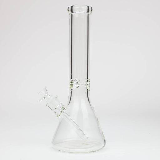 13.5" Classic beaker 7 mm glass water bong_1