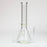 13.5" Classic beaker 7 mm glass water bong_6