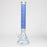 18" Leaf Glow in the dark 7 mm glass water bong_8