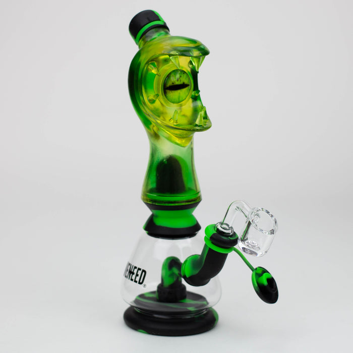 WENEED®- 9'' Leak Proof Monster Eyes Silicone Rig_7