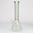 14" Luxury Pattern glow in the dark / 7mm / glass beaker bong [CH-107]_1