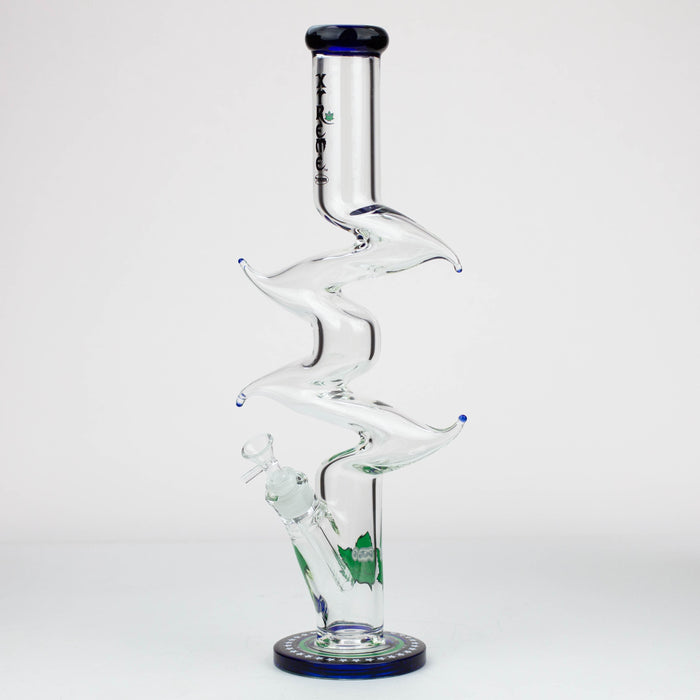 20" Xtream Zig-zag 7 mm glass water bong [XTR333]_2