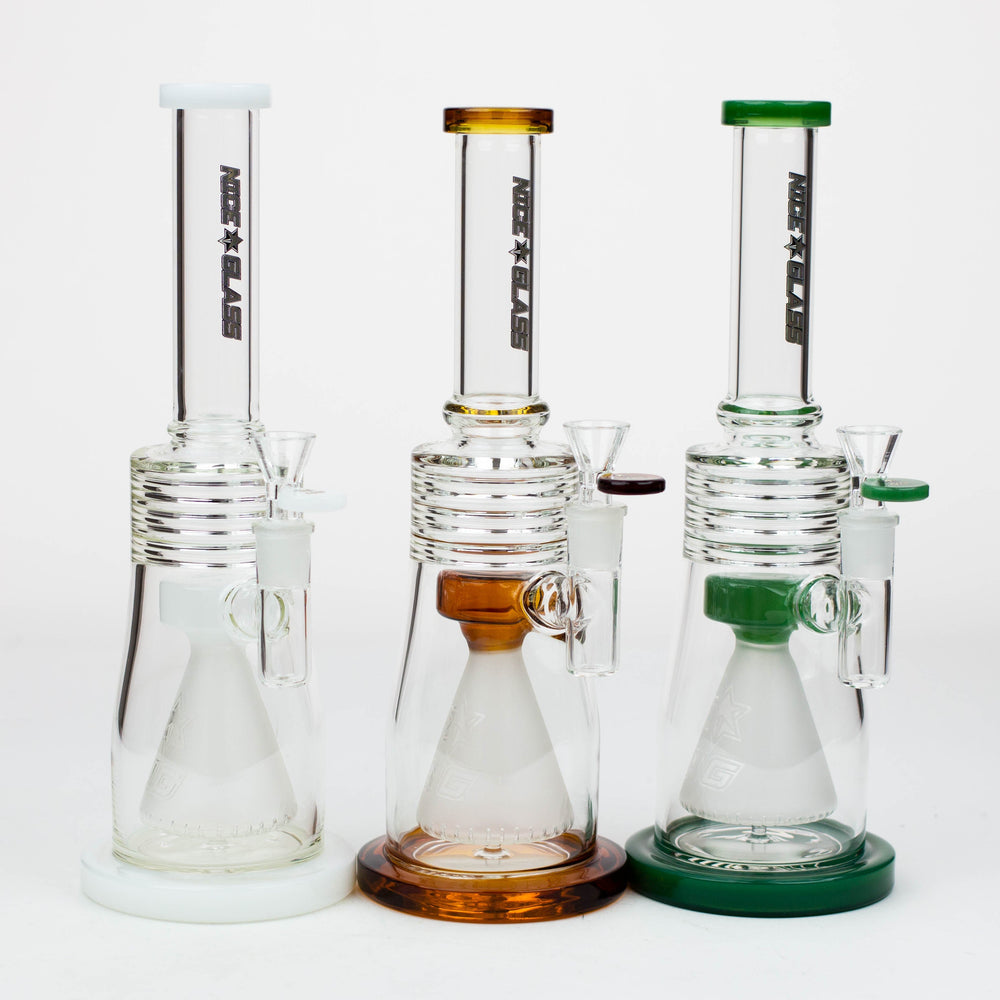 NG-12 inch Frosted Cone Perc Straight [S385]_0