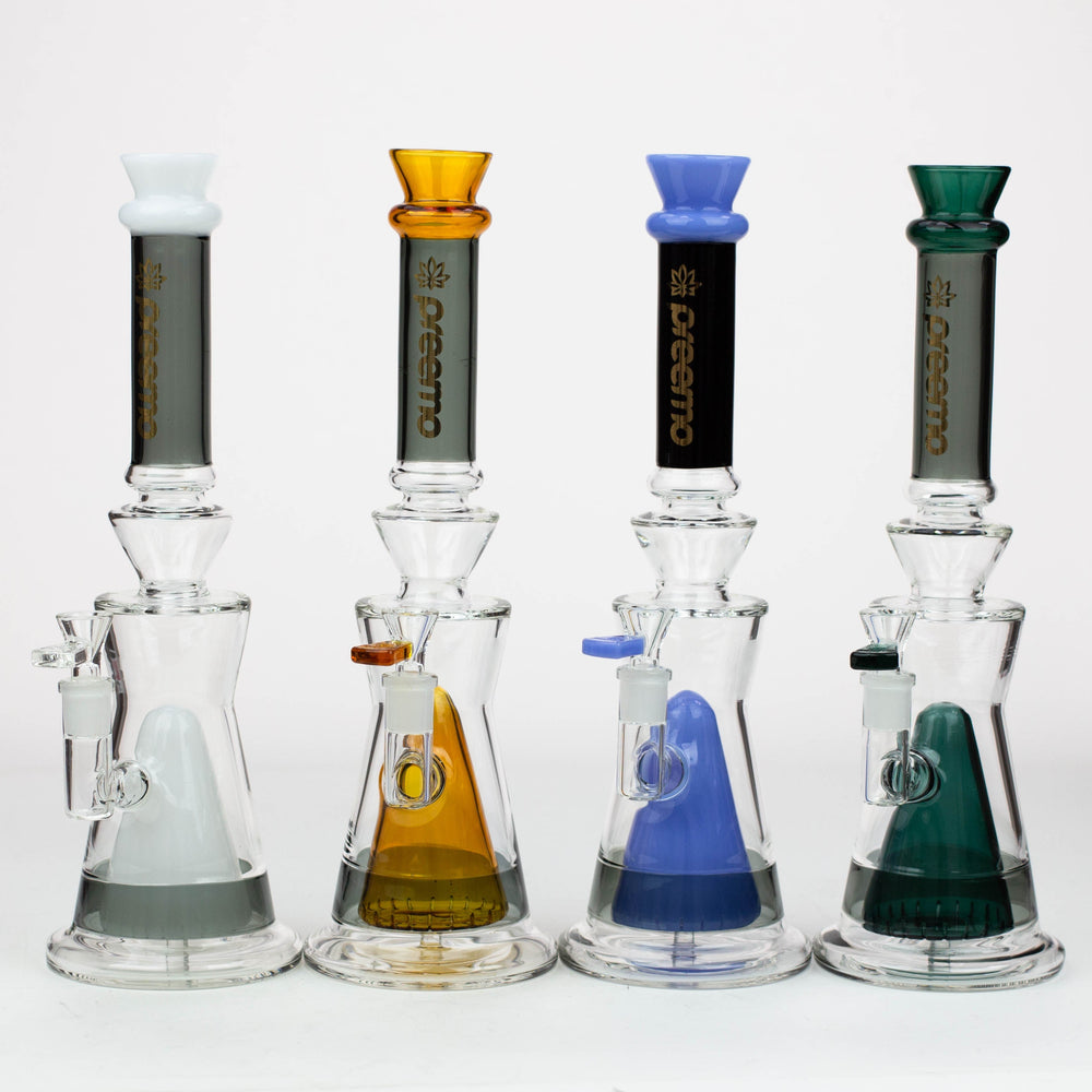 preemo - 13.5 inch Solid Cone Perc Bong [P080]_0