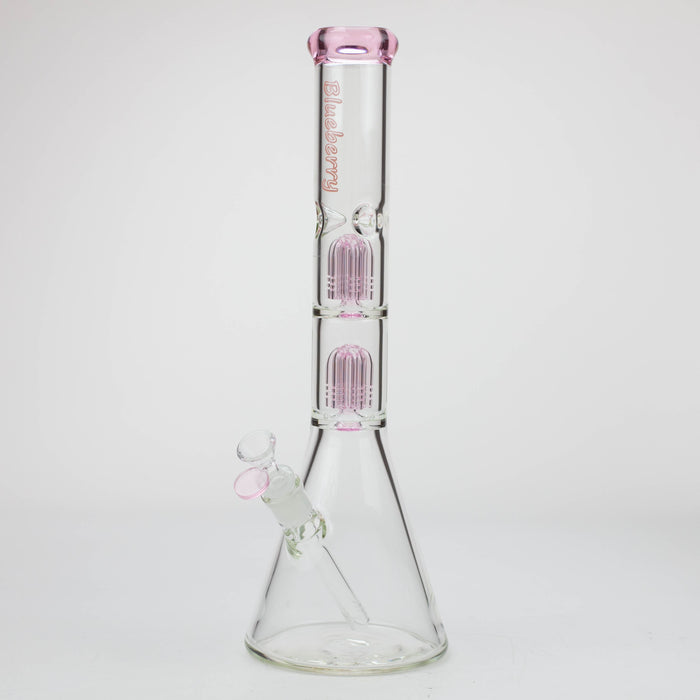 Blueberry-15 inch Double Tree Perc Beaker [S387]_4