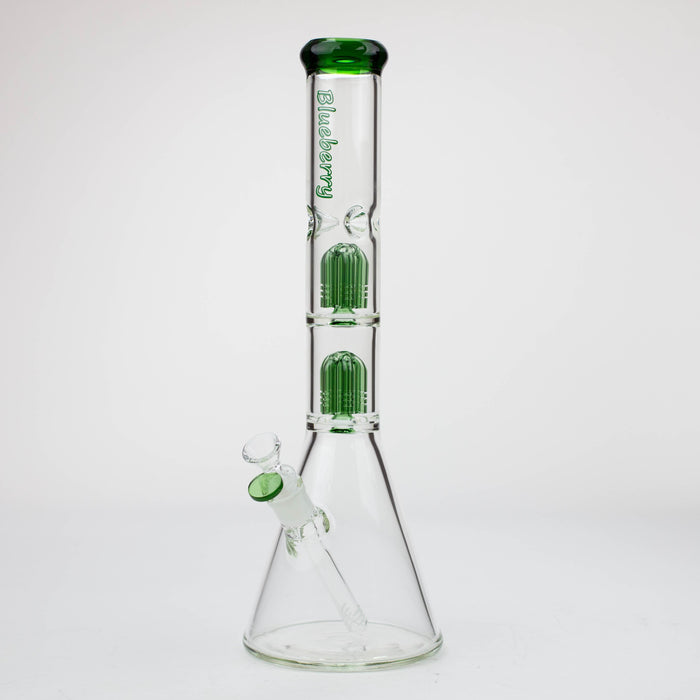 Blueberry-15 inch Double Tree Perc Beaker [S387]_6