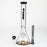 12" DANK 5 mm Thick beaker bong with thick base_10