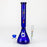 WellCann- 12" Color beaker glass water bong_3