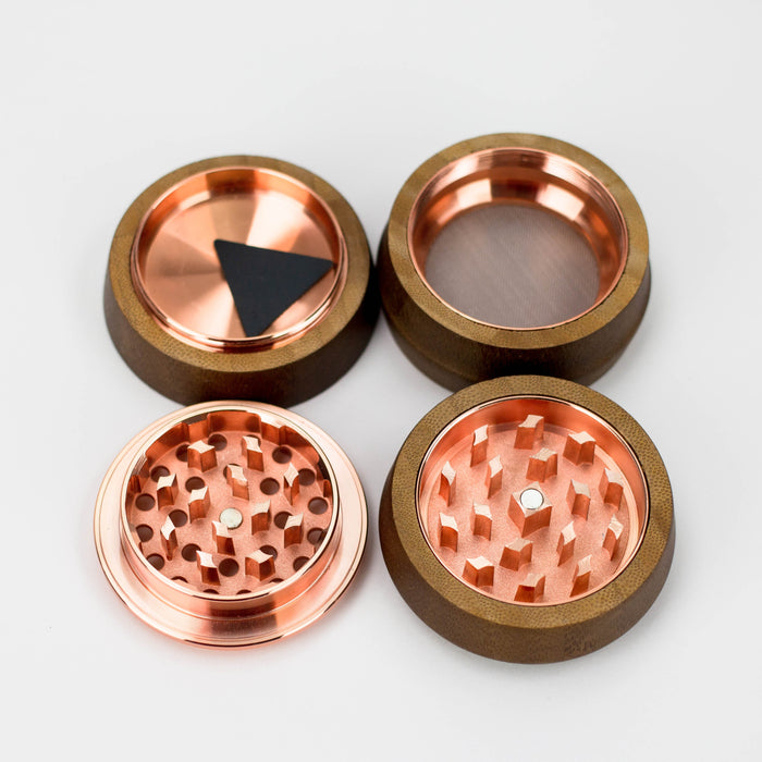 4 parts Bamboo cover grinder Box of 6_5