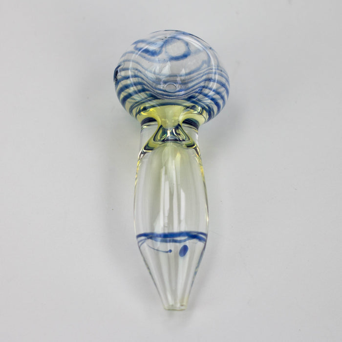 3" glass hand pipe Pack of 2_2