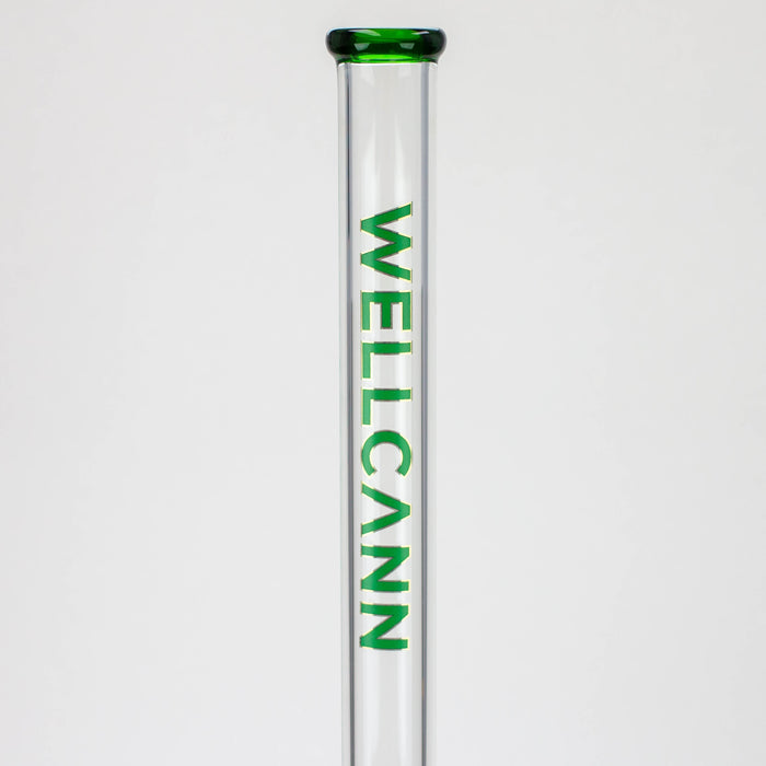 32" WellCann 7 mm curved tube beaker water bong with thick base_10