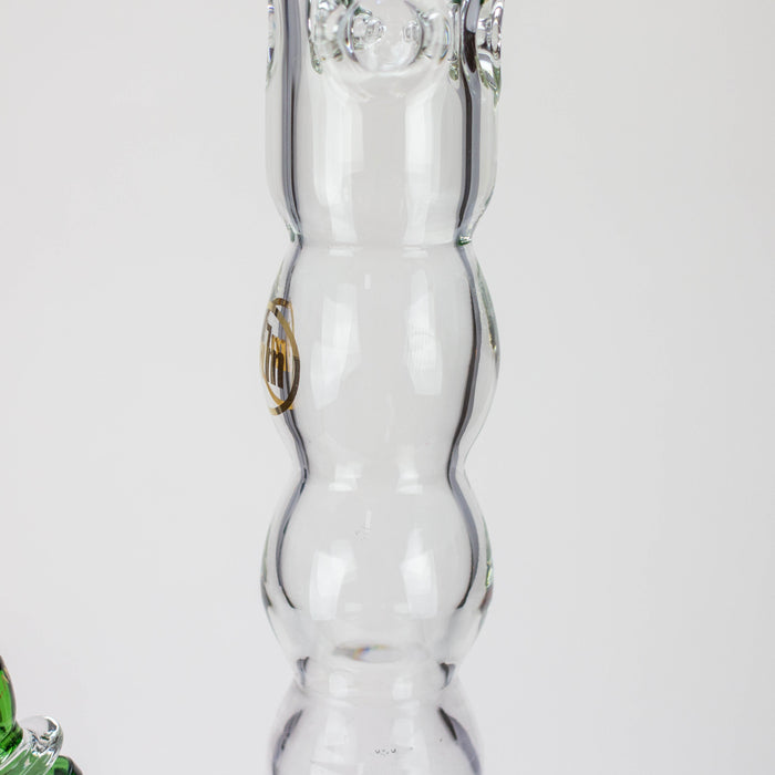 32" WellCann 7 mm curved tube beaker water bong with thick base_12