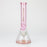 10" WellCann Coloured glass beaker bong with wide mouth - Pink_2