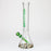 WellCann - 14" 7 mm Thick beaker bong with green logo and thick decal base_3