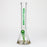 WellCann - 14" 7 mm Thick beaker bong with green logo and thick decal base_5