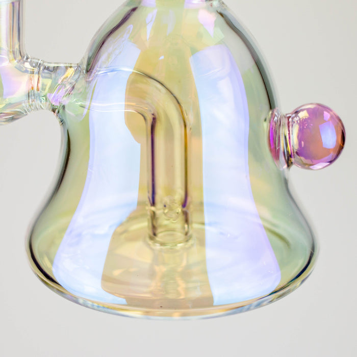 Spark | 6" 2-in-1 fixed 3 hole diffuser Electroplated  bell bubbler_11