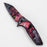 8″ Tiger-USA® Skull Folding Knife Purple  [SJ-1041]_1