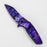 8″ Tiger-USA® Skull Folding Knife Purple  [SJ-1041]_2