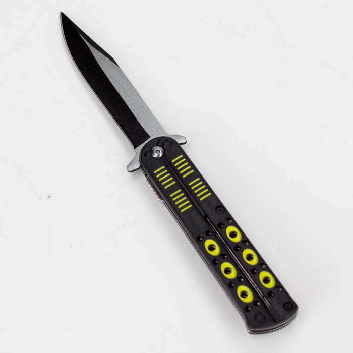 8.5″ Tiger-USA® Butterfly Style Tiger pocket knife  [SJ-1040]_10