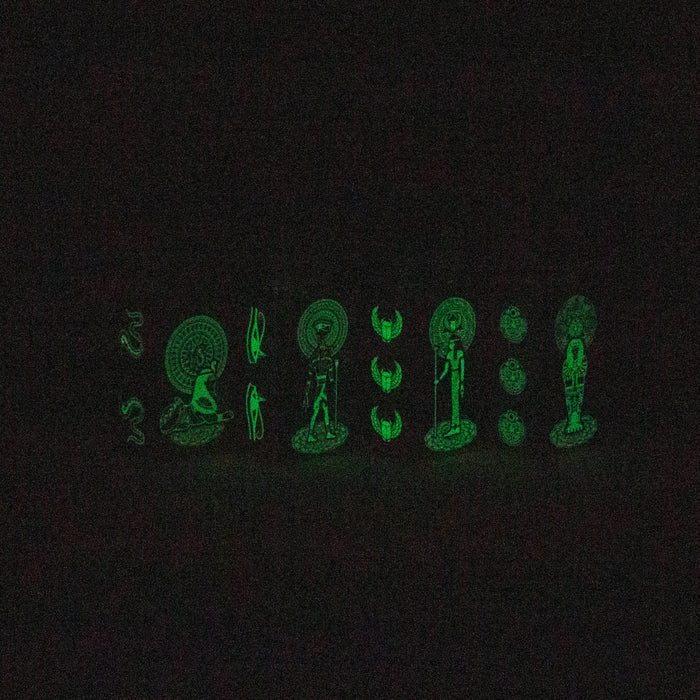 7.5" Glow in the dark Juicy box Rigs SP2070 - Egyptian_2