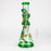 14" Resin 3D Glow in the dark artwork 7mm glass beaker water bong [GB208]_10