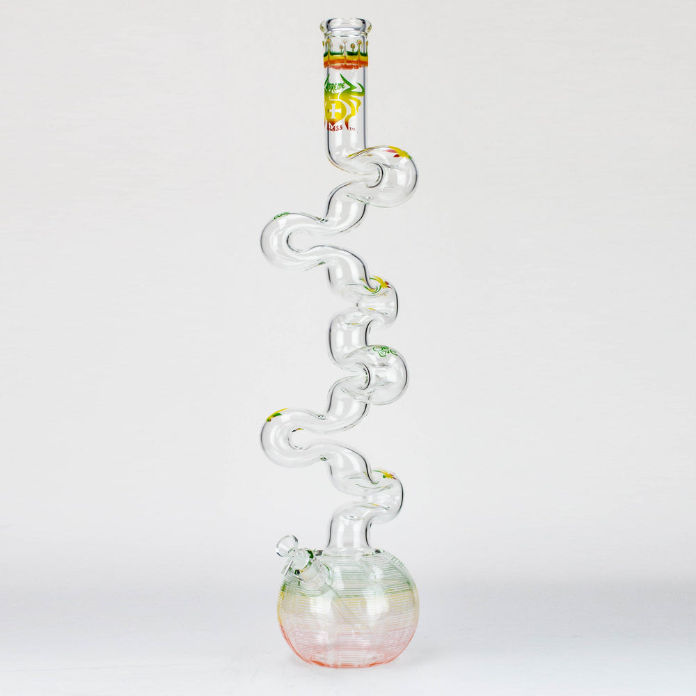 29" Xtream Zig-zag 7 mm glass water bong [XTR-Z037]_0