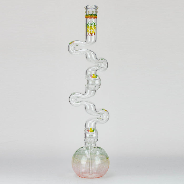 29" Xtream Zig-zag 7 mm glass water bong [XTR-Z037]_4