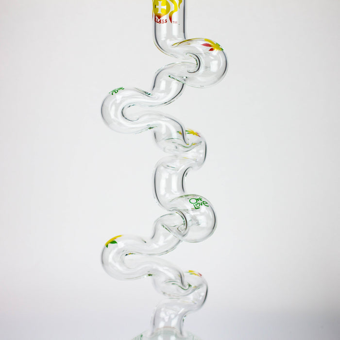 29" Xtream Zig-zag 7 mm glass water bong [XTR-Z037]_1