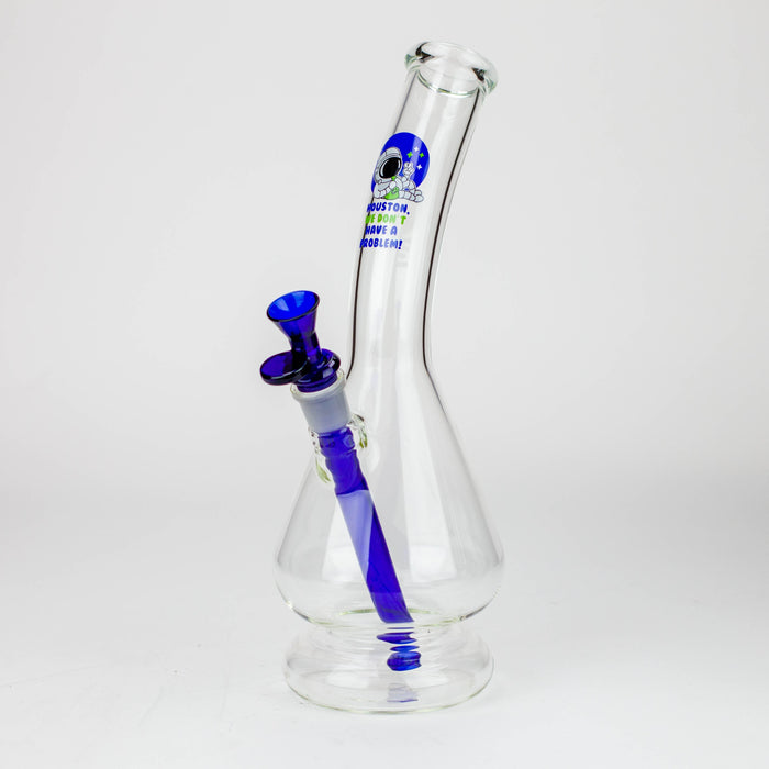 12" 2-in-1 Beaker Glass Bong - Cartoon Design [XTR2022-03]_9