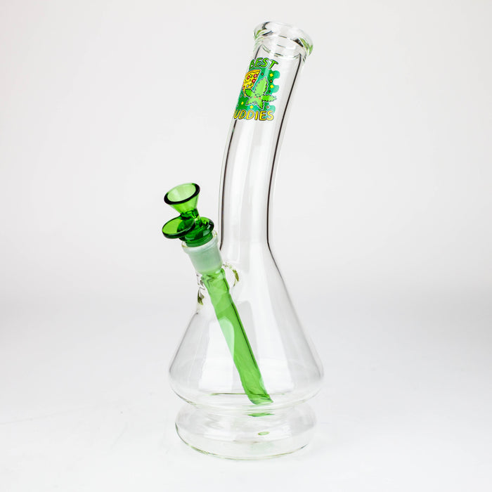 12" 2-in-1 Beaker Glass Bong - Cartoon Design [XTR2022-03]_6