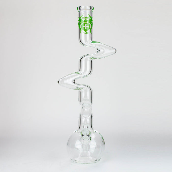 21" Xtream Zig-zag 7 mm glass water bong [XTR-Z015]_2