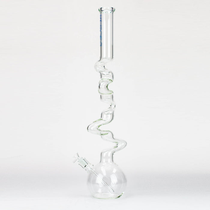 28" Xtream Zig-zag 7 mm glass water bong [XTR-Z016]_4