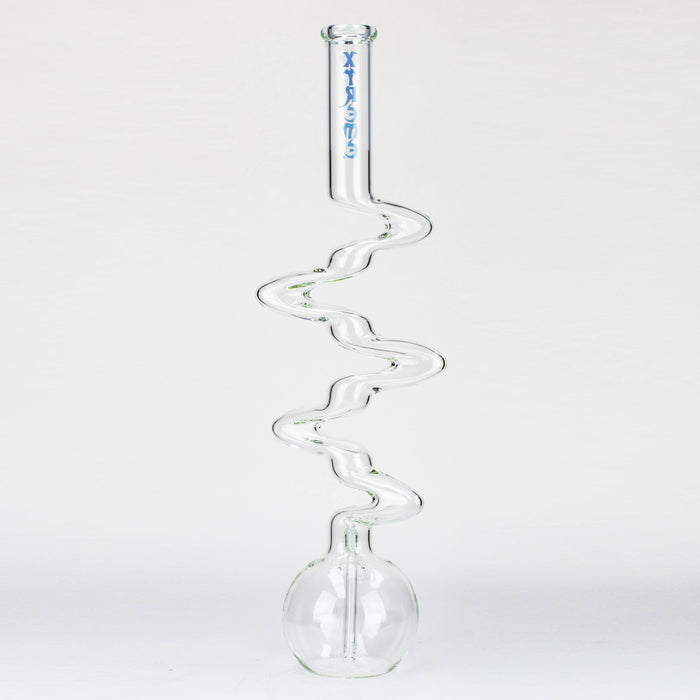 28" Xtream Zig-zag 7 mm glass water bong [XTR-Z016]_3