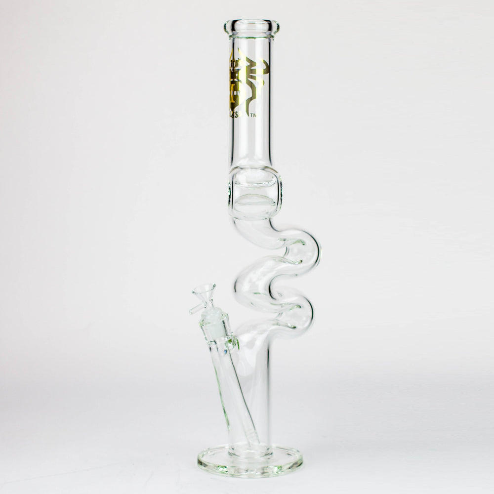 20" Xtream Zig-zag 7 mm glass water bong [XTR-Z022]_0