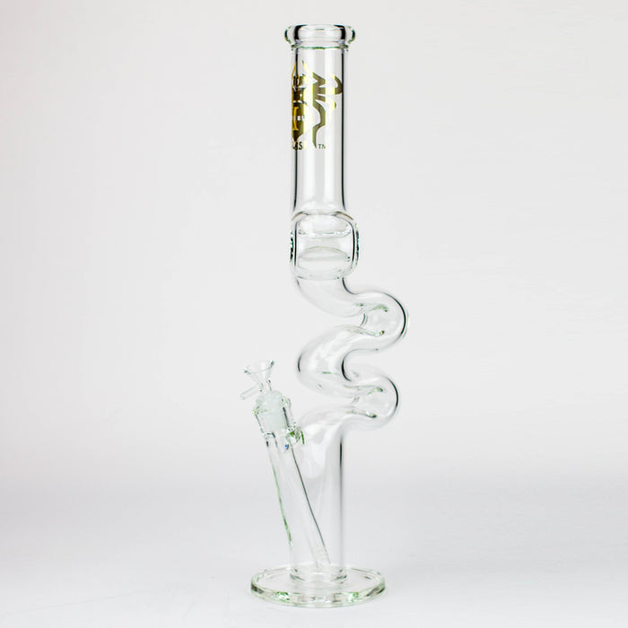 20" Xtream Zig-zag 7 mm glass water bong [XTR-Z022]_0