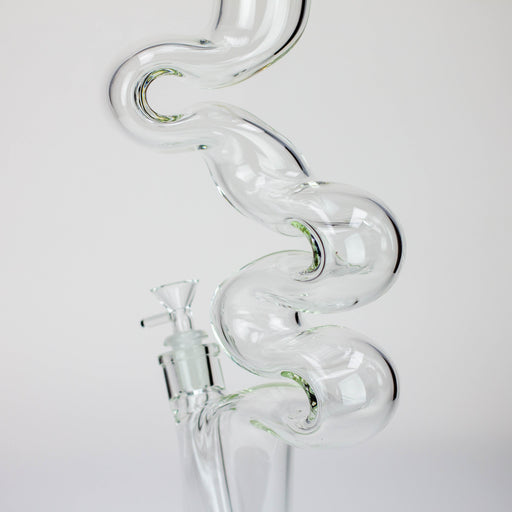 20" Xtream Zig-zag 7 mm glass water bong [XTR-Z022]_1