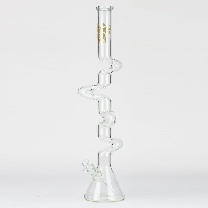 27" Xtream Zig-zag 7 mm glass water bong [XTR-Z026]_0