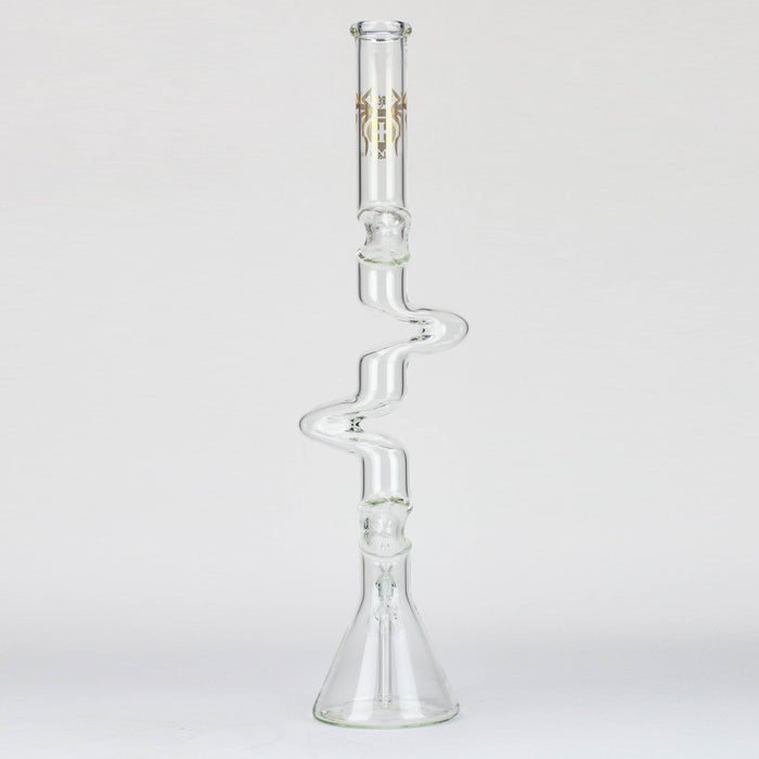 27" Xtream Zig-zag 7 mm glass water bong [XTR-Z026]_4