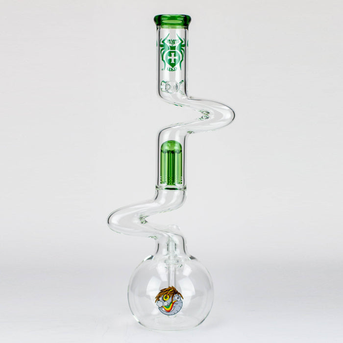 20" Xtream Zig-zag tree percolator glass water bong [XTR-Z032]_3