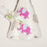 14" Graphic with cubic zirconia decor 7mm glass beaker water bong [AK32xx]_6