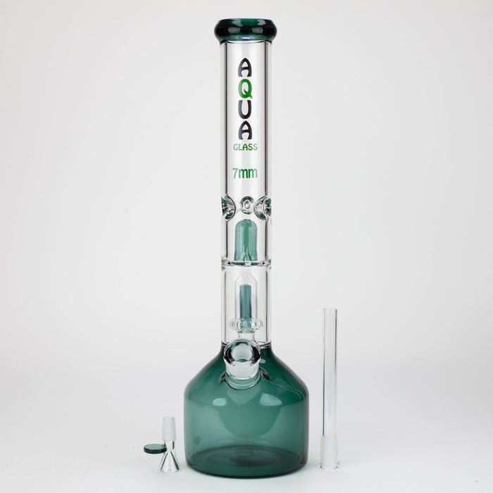 18.5" AQUA Glass showerhead percolator / 7mm /glass water bong [AQUA112]_3