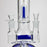 18" AQUA Glass Dual joint showerhead pecolator glass water bong [AQUA105]_4