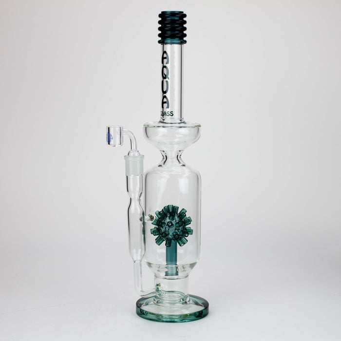 17" AQUA Glass 2-in-1 Mine diffuser glass bong [AQUA120]_7