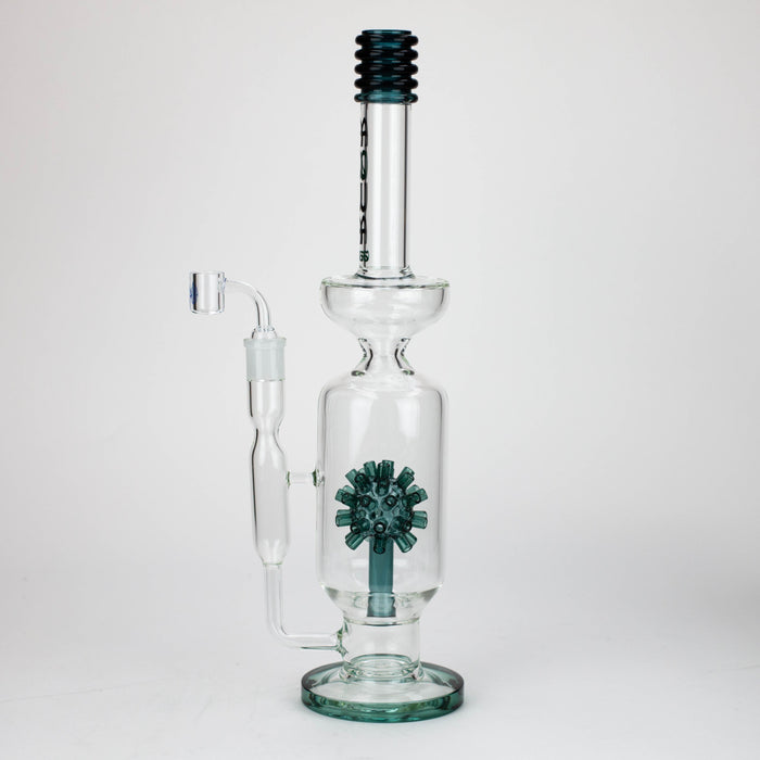 17" AQUA Glass 2-in-1 Mine diffuser glass bong [AQUA120]_8