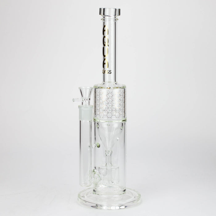 17" AQUA Glass 2-in-1 barrel diffuser glass bong [AQUA129]_2