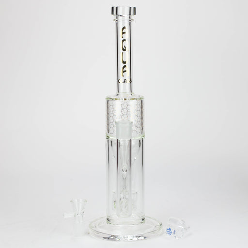 17" AQUA Glass 2-in-1 barrel diffuser glass bong [AQUA129]_1