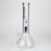 12" AQUA Glass showerhead percolator / 7mm /glass water bong [AQUA025]_7