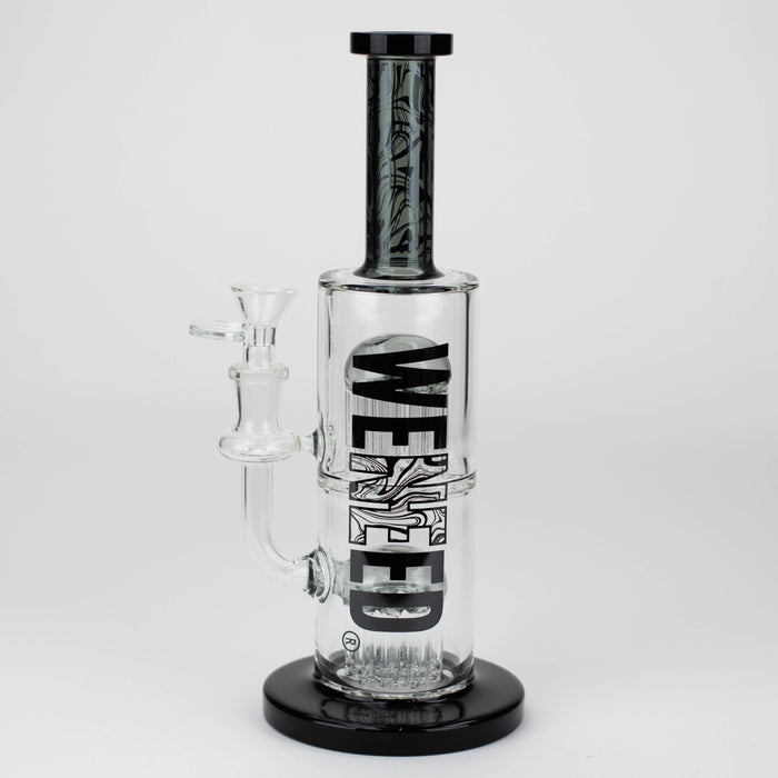 WENEED®-10.5" Weneed Dark Matter Duo Glass Bong_1