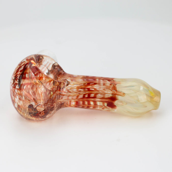 4 inch Gold Fumed Hand Pipe [GXY022]_5